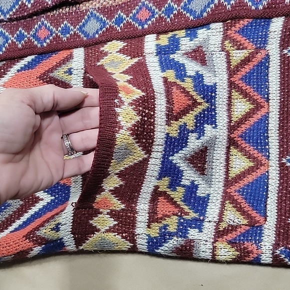 Forever 21, Size M, Aztec, Southwestern Open Cardigan, Excellent Condition - Picture 8 of 10